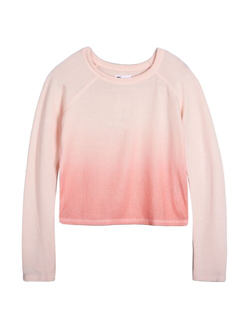 Epic Threads Big Girls Long Sleeve Ombre Soft Knit Sweatshirt