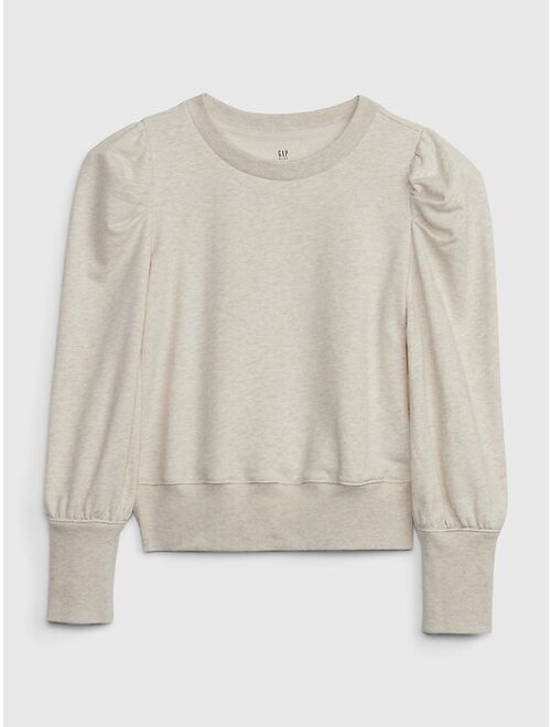 Gap Kids Puff Sleeve Sweatshirt