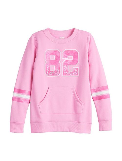 Girls 6-20 SO Adaptive Fleece Pullover in Regular & Plus Size