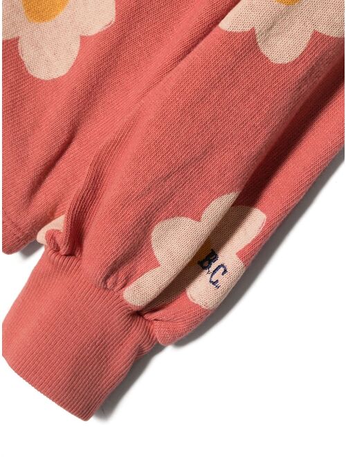 Bobo Choses floral-print cotton jumper