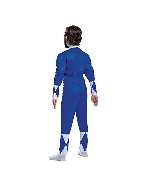 Disguise Power Rangers Boys Blue Ranger Costume