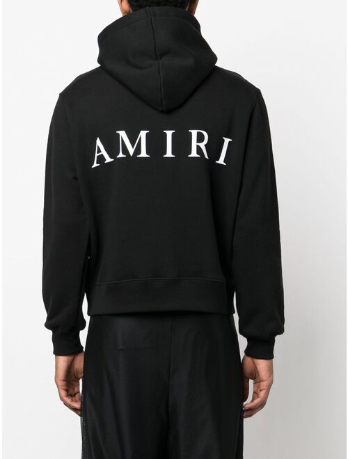 AMIRI MA core logo-print hoodie