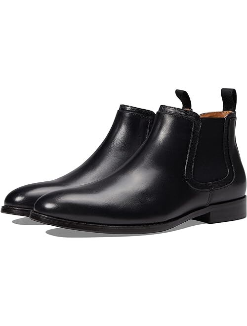 Steve Madden Duke Leather Almond Toe Chelsea Boot