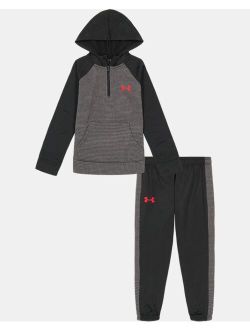 Toddler Boys' UA Grid Fleece Zip Hoodie Set