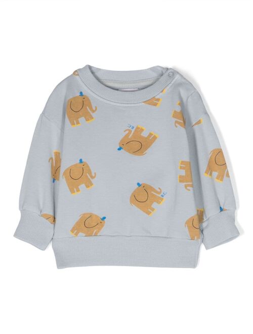 Bobo Choses The Elephant print sweatshirt