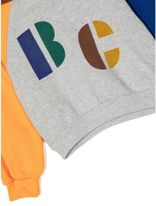 Bobo Choses logo-print long-sleeve hoodie