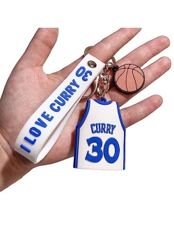 D DILLA BEAUTY G2 Basketball Star Jersey Theme Keychain Sport Star Car Keyring Charms Gifts for Mens Boys Basketball Fans