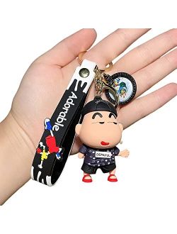 D Dilla Beauty Kawaii Japanese Cartoon LBXX Xin Theme Keychain Adorable Backpack Car Keyring Charms Easy to Carry