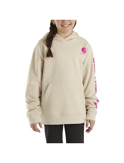 Girls' Hoodie Fleece Pullover Sweatshirt