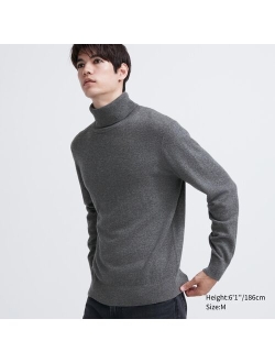 Cashmere Turtleneck Long-Sleeve Sweater