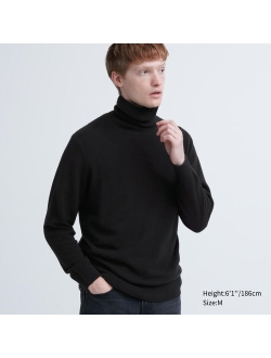 Cashmere Turtleneck Long-Sleeve Sweater