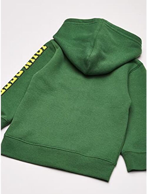 John Deere Tractor Infant Toddler Boy Zip Front Fleece Hoody Sweatshirt