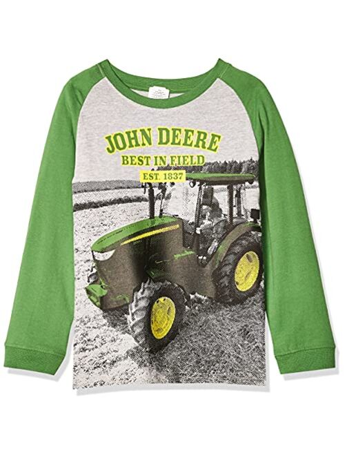 John Deere Boys' Long Sleeve Raglan Tee