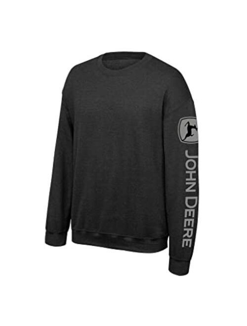 John Deere Jd Crew Neck Fleece Sweatshirt
