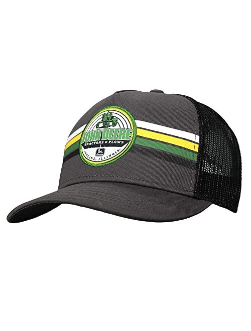 John Deere Adjustable Snapback Mesh Back Trucker Hat