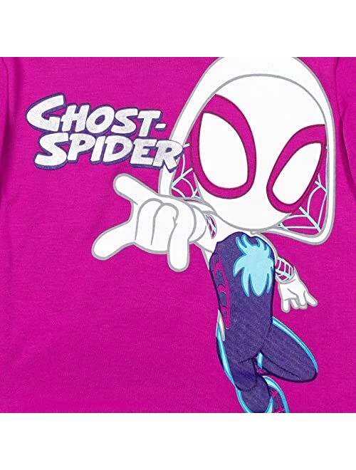 Marvel Spidey and His Amazing Friends Ghost-Spider Girls Pullover Hoodie Toddler to Little Kid