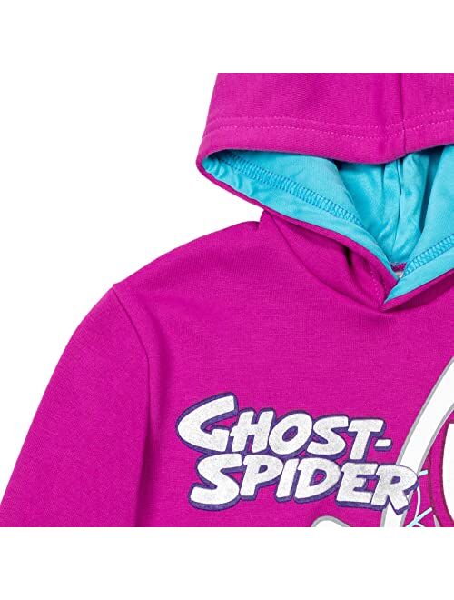 Marvel Spidey and His Amazing Friends Ghost-Spider Girls Pullover Hoodie Toddler to Little Kid