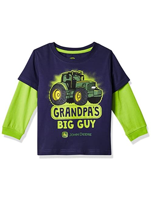 John Deere Baby Boys' 2 for Tee-Blue