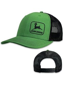 Green Black Mesh Moline 112 Fit Cap Embroidered Vintage Side Logo Hat