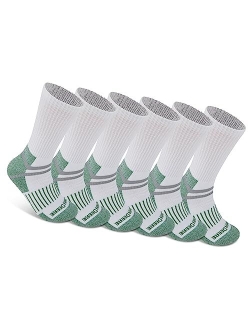 6 Pair Mens Socks Size 8-12 Work Socks for Men