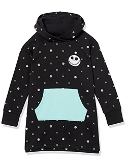 Disney | Marvel | Star Wars | Frozen | Princess Girls and Toddlers' Fleece Long-Sleeve Hooded Dresses