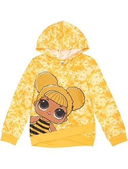 L.O.L. Surprise! Queen Bee Diva Girls Fleece Pullover Hoodie Little Kid to Big Kid