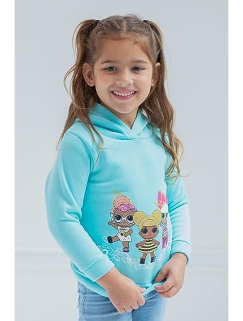 L.O.L. Surprise! Queen Bee Diva Girls Fleece Pullover Hoodie Little Kid to Big Kid