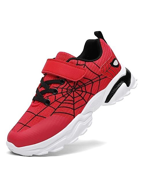 Wolidio Little/Big Kids Boys Girls Sneakers Lightweight Running Tennis Shoes Breathable Sport Athletic Fitness & Cross-Training Shoes