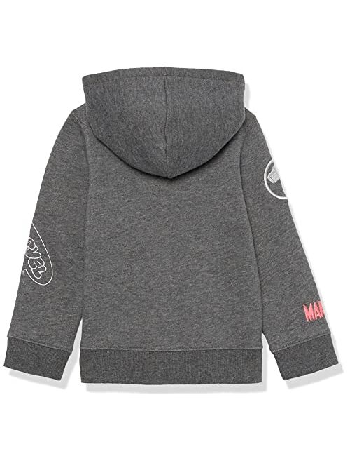 Amazon Essentials Disney | Marvel | Star Wars | Frozen | Princess Girls and Toddlers' Fleece Zip-Up Sweatshirt Hoodies