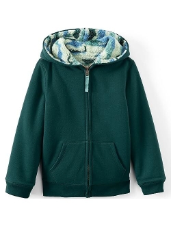 Kids High Pile Lined Zip Hoodie