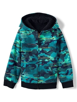 Kids High Pile Lined Zip Hoodie