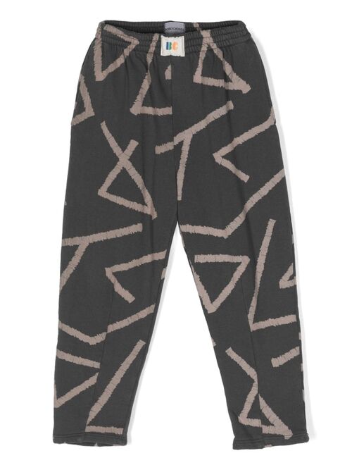 Bobo Choses abstract-pattern print organic cotton trousers