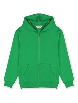 JIAHONG Kids Athletic Hoodie Fashion Hooded Sweatshirt Youth Zip up Hoodies Jacket for Boys and Girls