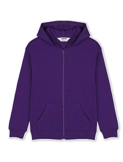 JIAHONG Kids Athletic Hoodie Fashion Hooded Sweatshirt Youth Zip up Hoodies Jacket for Boys and Girls