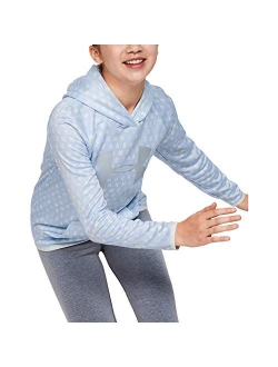 Girls Fleece All Over Hoodie Novelty