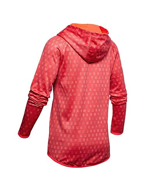 Under Armour Girls Fleece All Over Hoodie Novelty