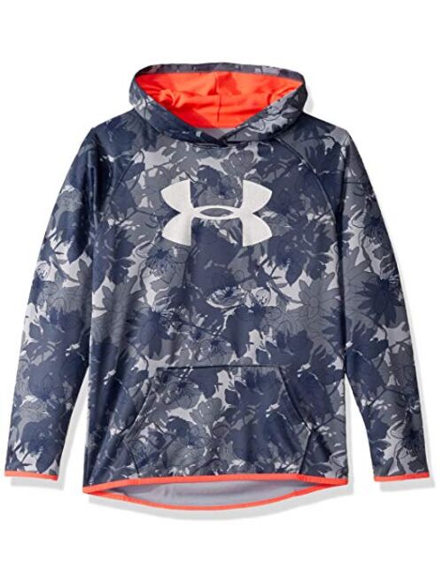 Under Armour Girls Fleece All Over Hoodie Novelty