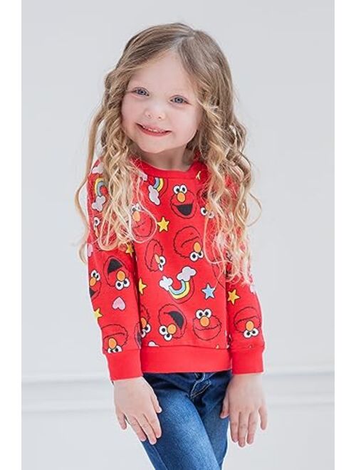 Sesame Street Elmo Abby Cadabby Sweatshirt Infant to Little Kid