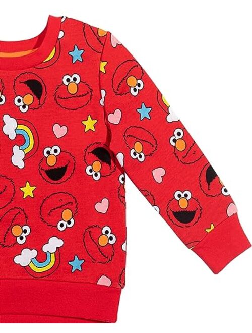 Sesame Street Elmo Abby Cadabby Sweatshirt Infant to Little Kid