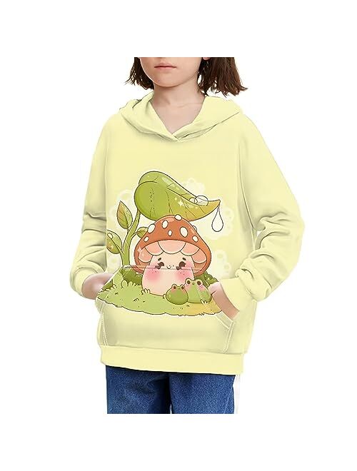 YSTARDREAM Teen Girl Clothes Kids Hoodies with Pocket Sweatshirts Long Sleeve