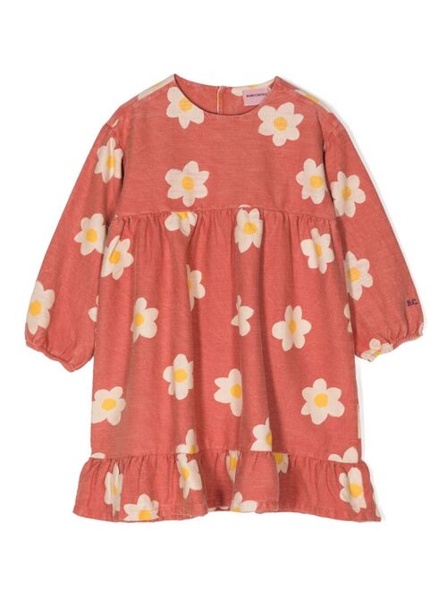 Bobo Choses floral-print cotton dress