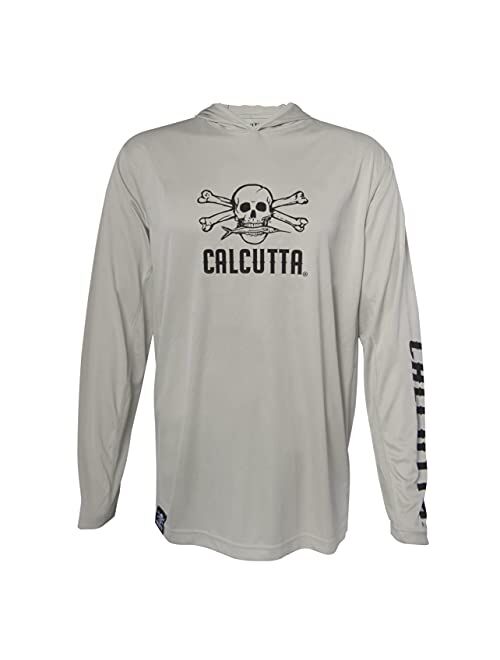 Calcutta Outdoors Calcutta Long Sleeve Performance Hoodie Shirt Mossy Oak King Fisher Active Outdoor Apparel for Fishing