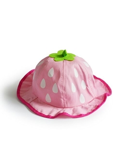 UltraKey Bucket Hat, Fashion Baby Kids Boys Girls Strawberry Cap Toddler Spring Bucket Hat Sun Cap