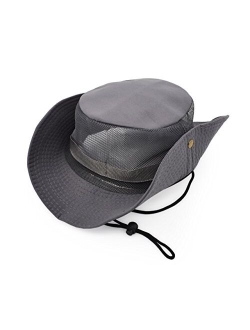 Ultrakey Outdoor Sun Protect Hat Army Style Sun Cap with Polyester Mesh Panel Keep Cool