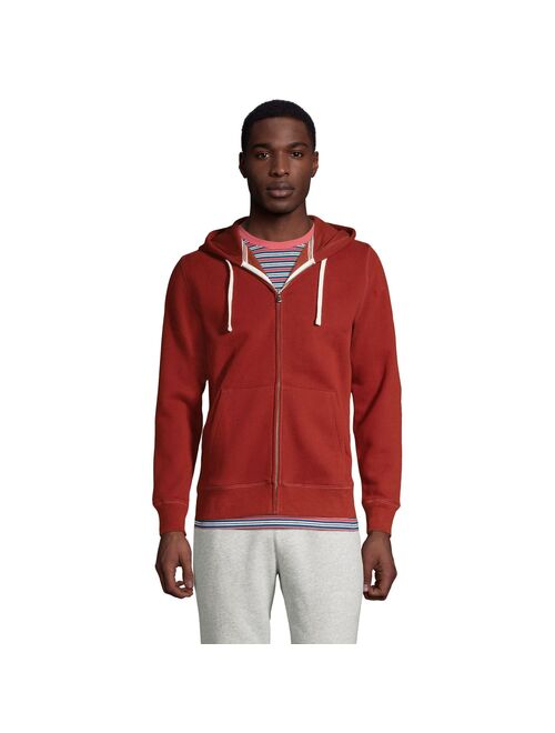 lands end Men's Lands' End Serious Sweats Full-Zip Hoodie