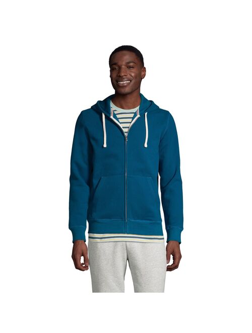 lands end Men's Lands' End Serious Sweats Full-Zip Hoodie