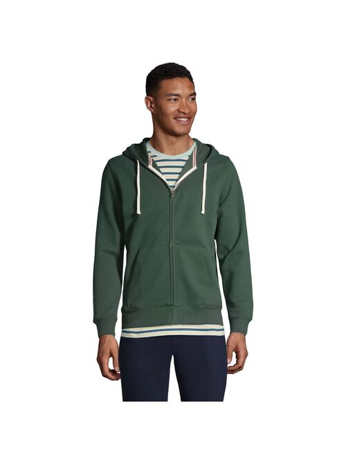 lands end Men's Lands' End Serious Sweats Full-Zip Hoodie