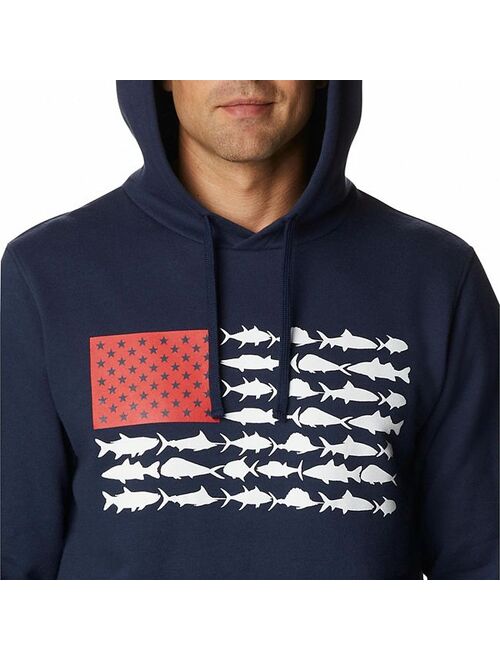 Men's Columbia PFG Fish Flag II Hoodie