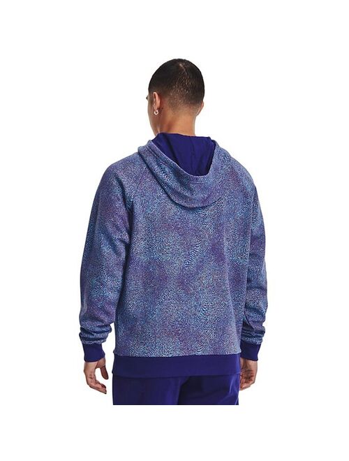 Big & Tall Under Armour Rival Fleece Printed Hoodie