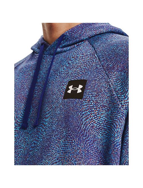 Big & Tall Under Armour Rival Fleece Printed Hoodie